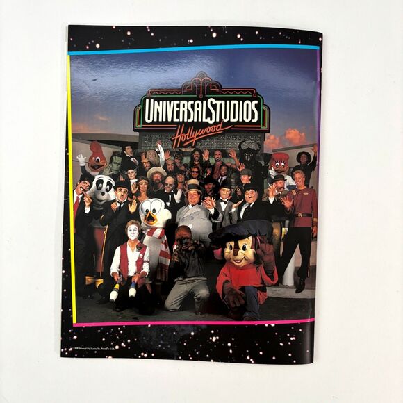1991 Vintage Universal Studios Hollywood Official Pictorial Guide E T Centerfold - Picture 7 of 8
